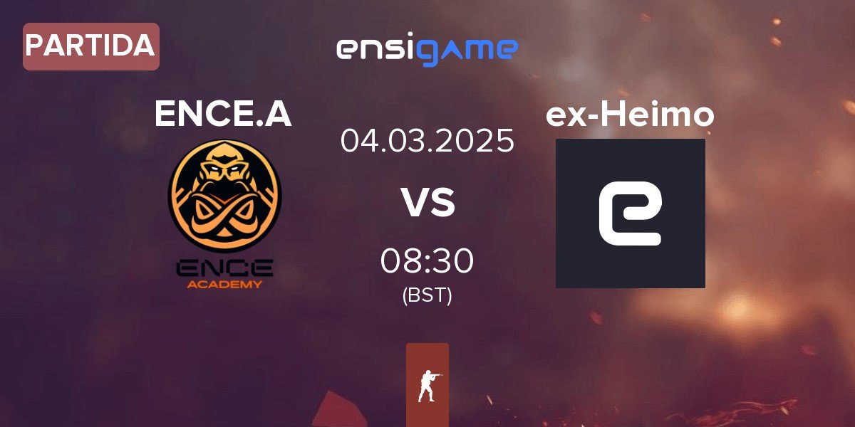 Partida ENCE Academy ENCE.A vs ex-Heimo Esports ex-Heimo | 04.03