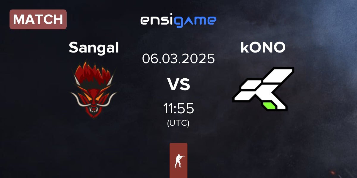 Match Sangal Esports Sangal vs kONO.ECF kONO | 06.03