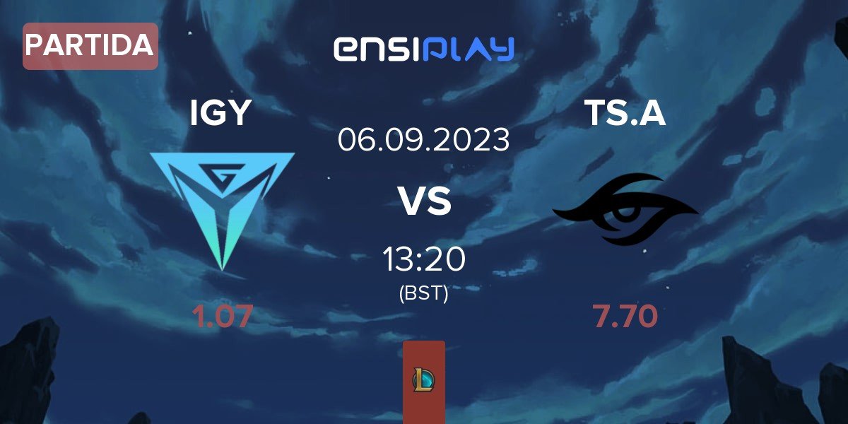 Partida Invictus Gaming Young IGY vs Team Secret Academy TS.A | 06.09