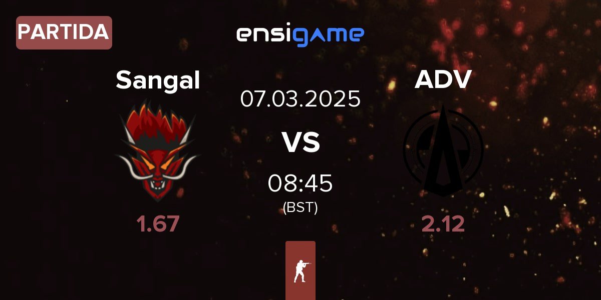 Partida Sangal Esports Sangal vs Adventurers ADV | 07.03