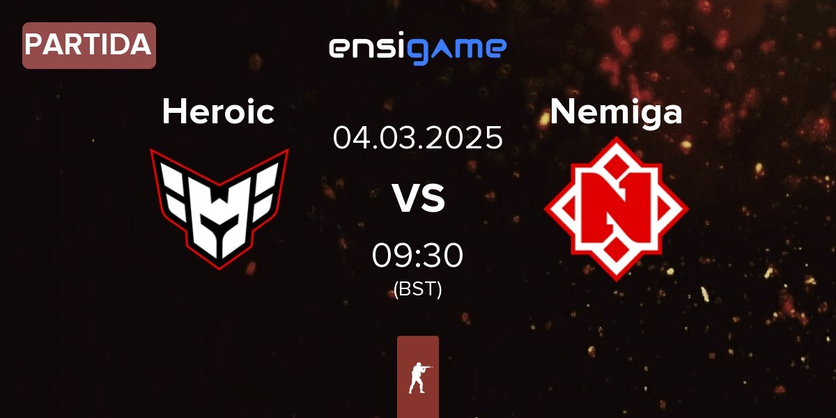 Partida Heroic vs Nemiga Gaming Nemiga | 04.03