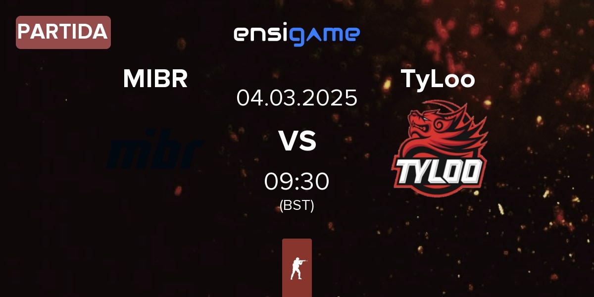 Partida Made in Brazil MIBR vs TyLoo | 04.03