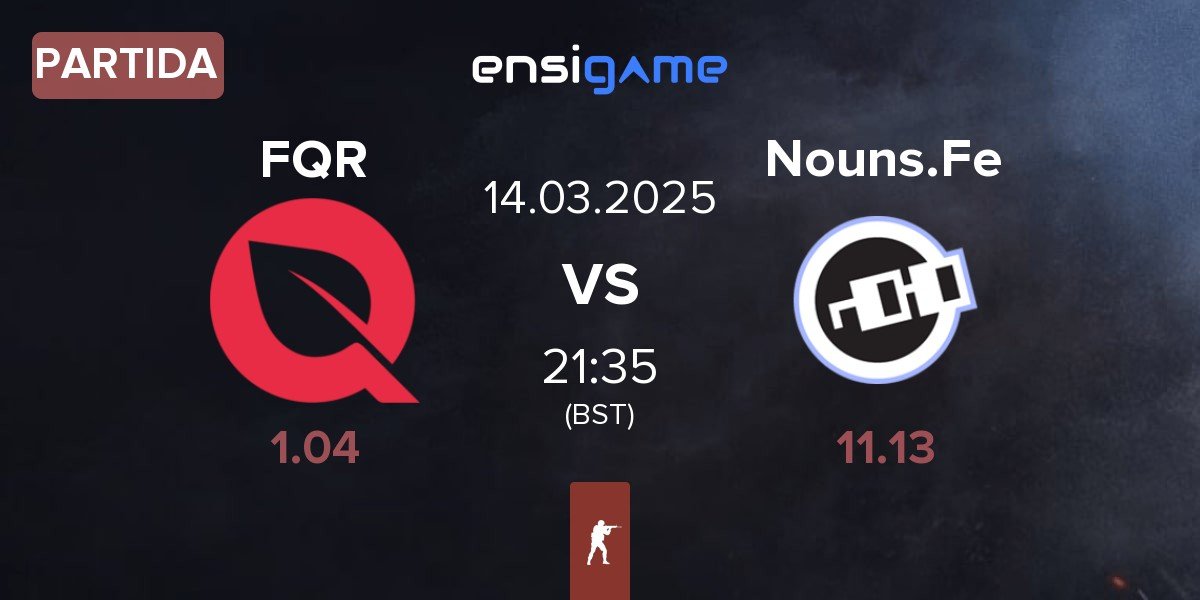 Partida FlyQuest RED FQR vs Nouns Female Nouns.Fe | 14.03