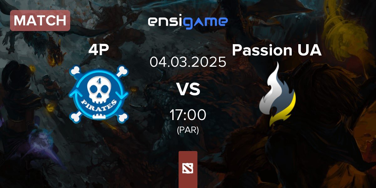 Match 4Pirates 4P vs Passion UA | 04.03