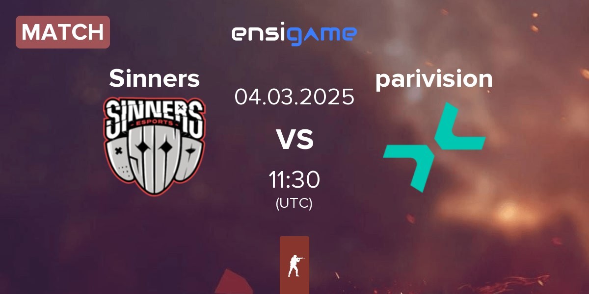 Match Sinners Esports Sinners vs PARIVISION parivision | 04.03