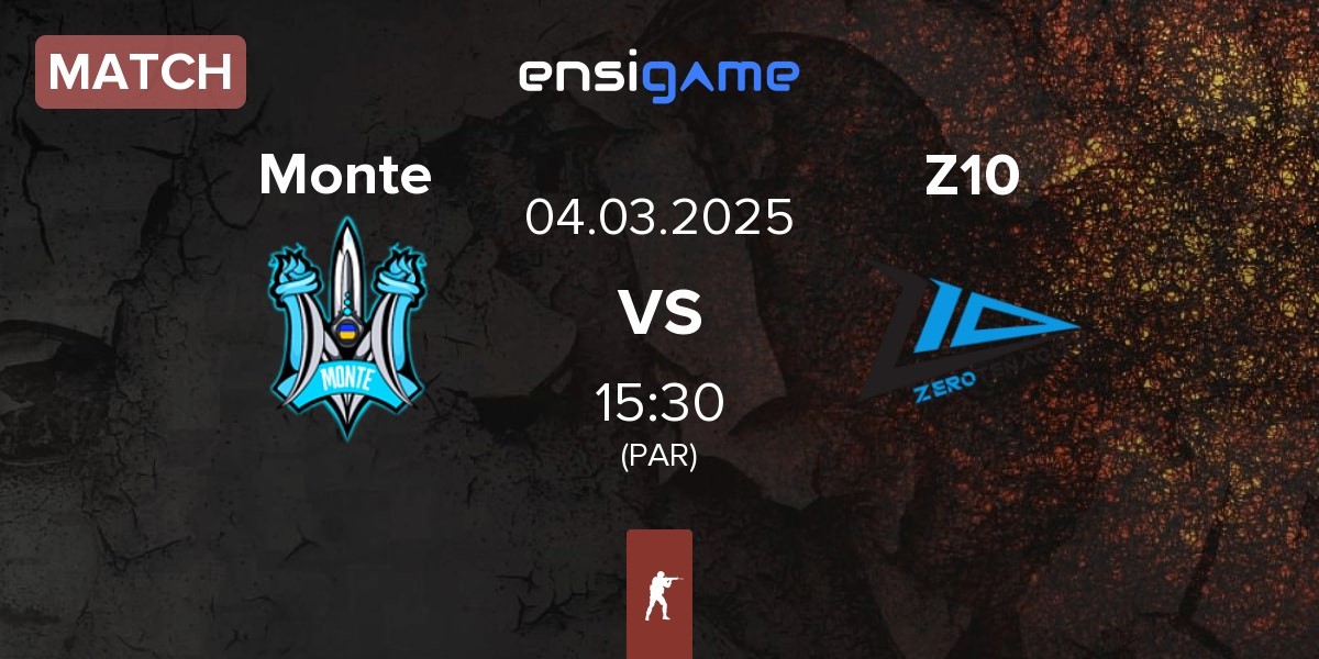 Match Monte vs Zero Tenacity Z10 | 04.03