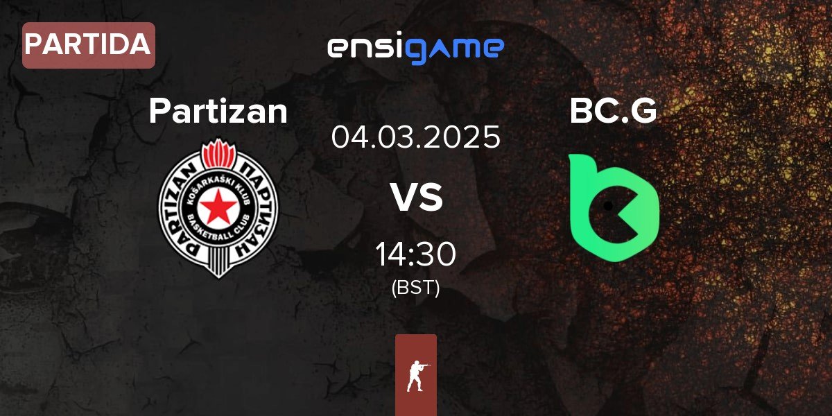 Partida Partizan vs BC.Game Esports BC.G | 04.03