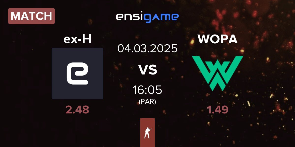 Match ex-Heimo Esports ex-H vs WOPA Esport WOPA | 04.03