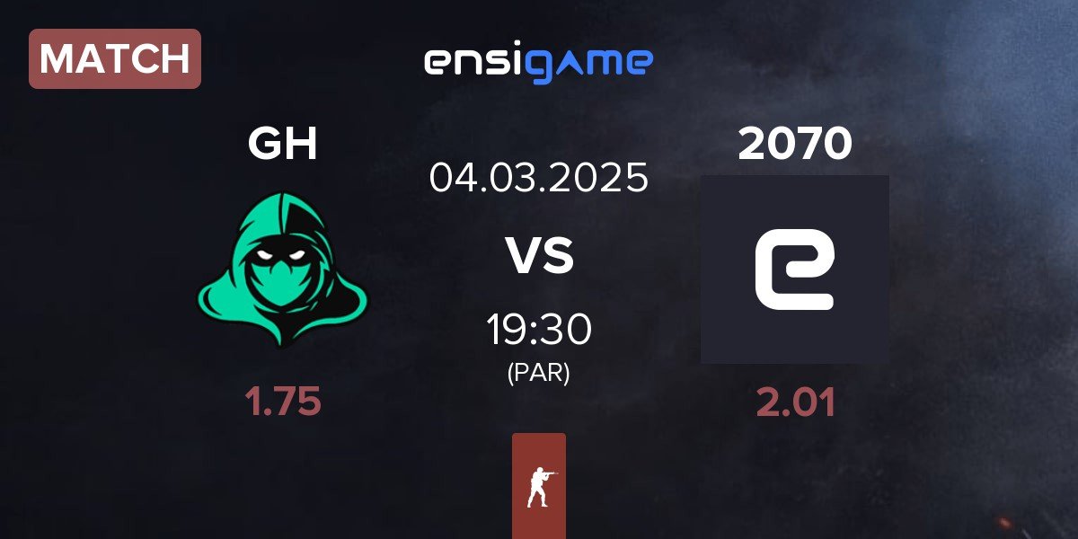 Match GameHunters GH vs 2070 | 04.03