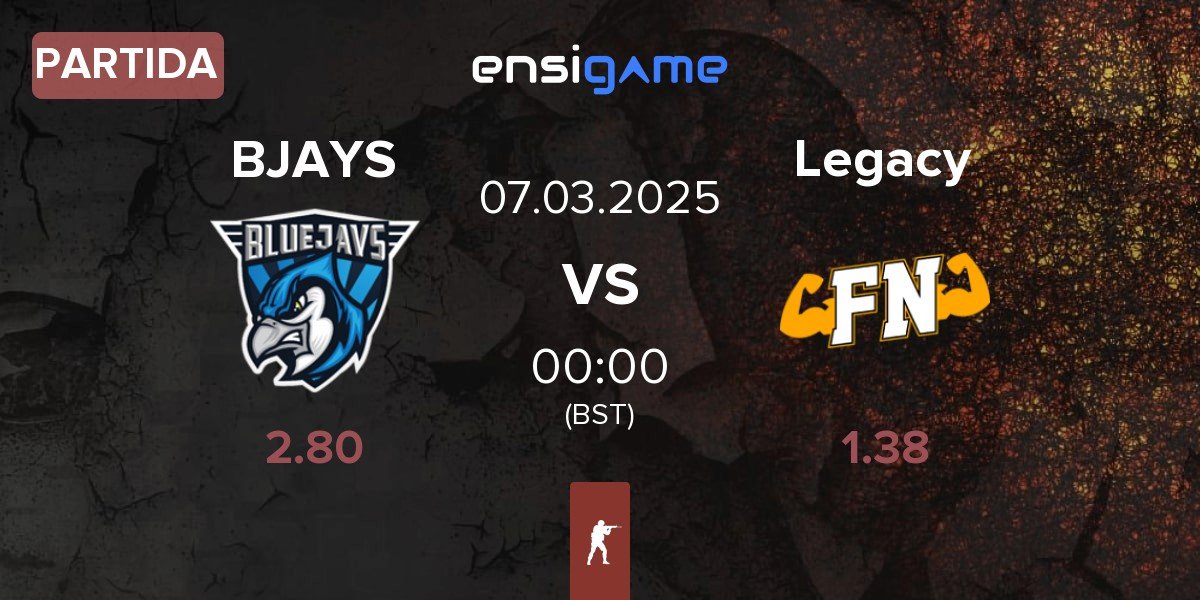 Partida BLUEJAYS BJAYS vs Legacy | 07.03