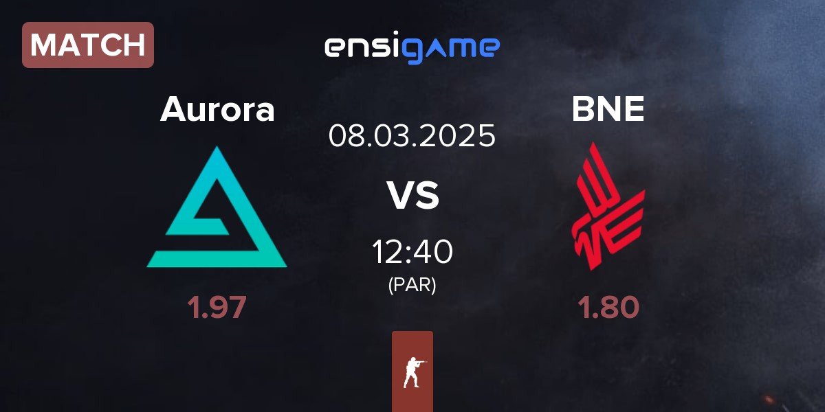 Match Aurora Gaming Aurora vs Bad News Eagles BNE | 08.03