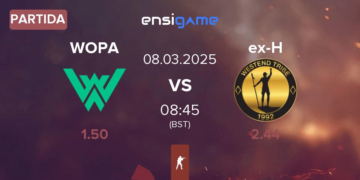 Partida WOPA Esport WOPA vs ex-Heimo Esports ex-H | 08.03