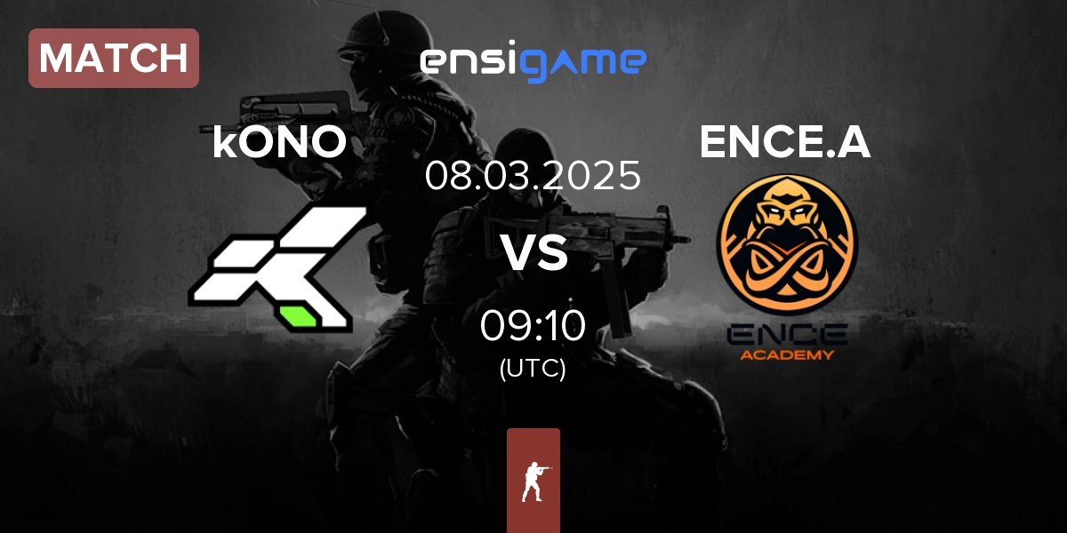 Match kONO.ECF kONO vs ENCE Academy ENCE.A | 08.03