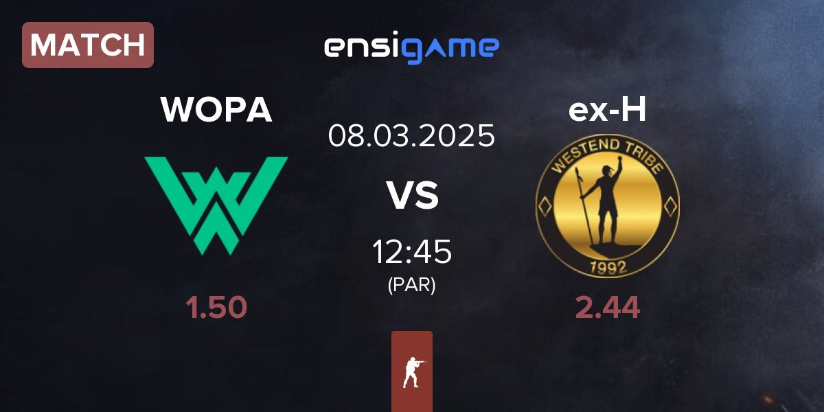 Match WOPA Esport WOPA vs ex-Heimo Esports ex-H | 08.03