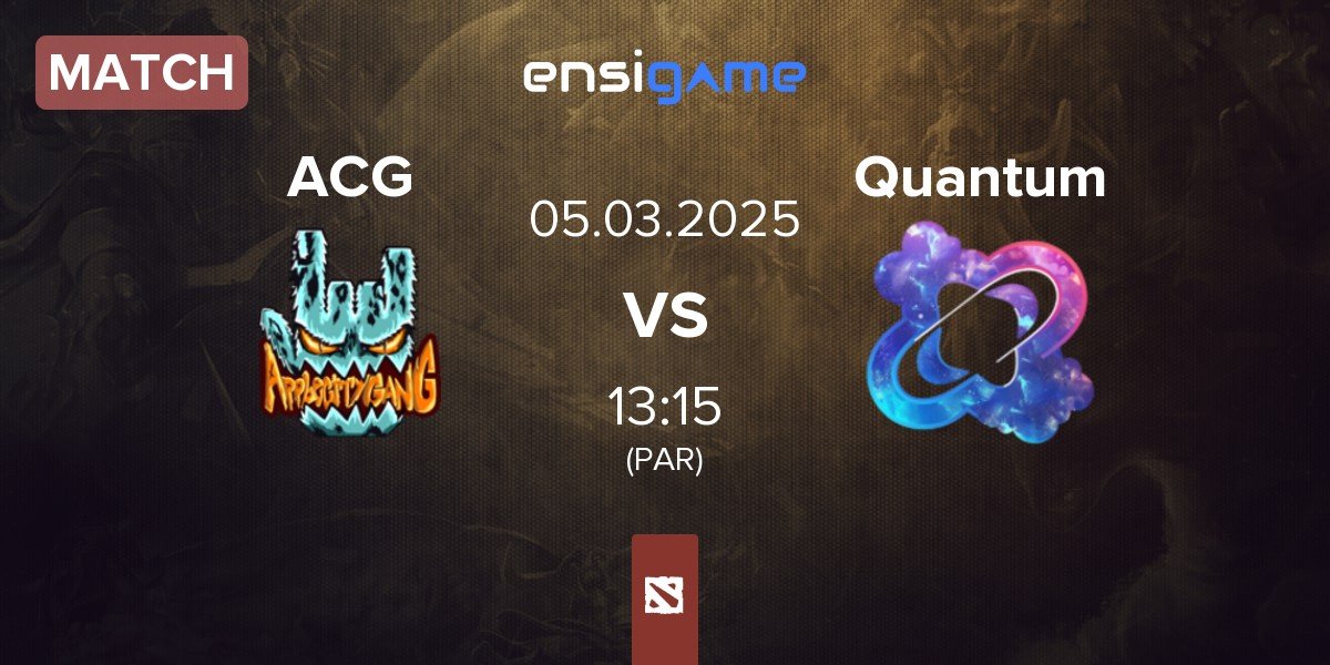 Match Apple City Gang ACG vs Quantum | 05.03