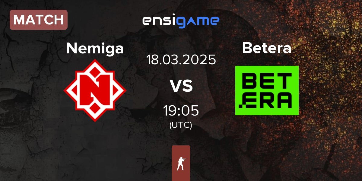 Match Nemiga Gaming Nemiga vs Betera | 18.03