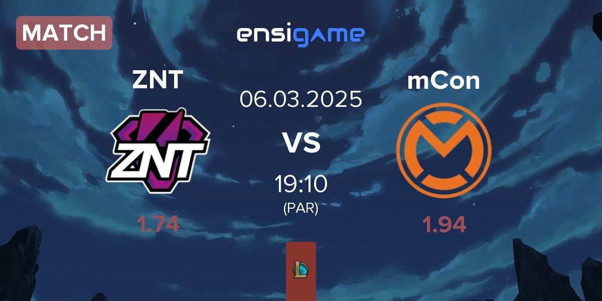 Match ZennIT ZNT vs mCon esports mCon | 06.03