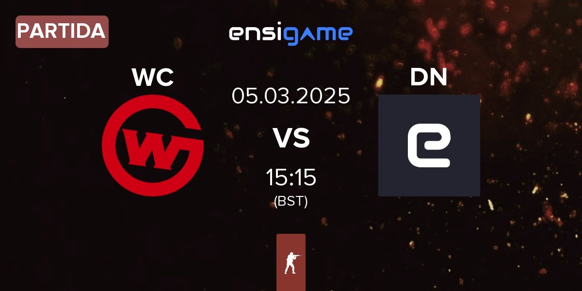 Partida Wildcard Gaming WC vs Davai Napadai DN | 05.03