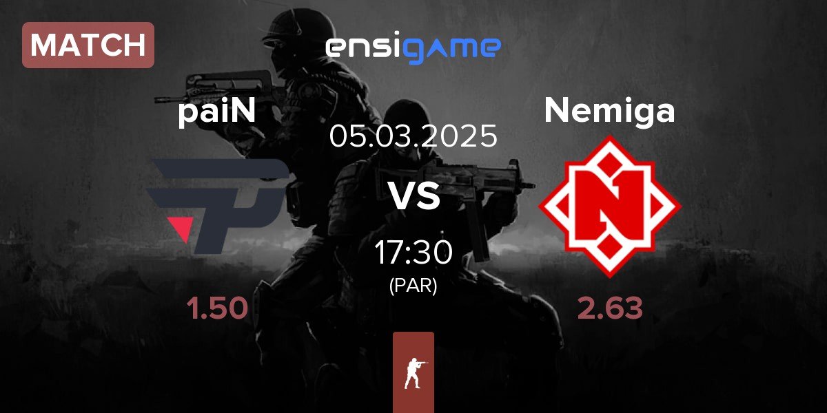 Match paiN Gaming paiN vs Nemiga Gaming Nemiga | 05.03