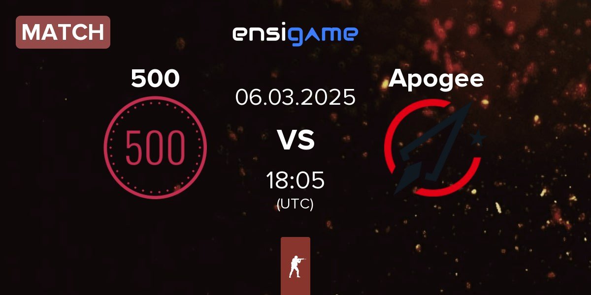 Match 500 vs Apogee | 06.03