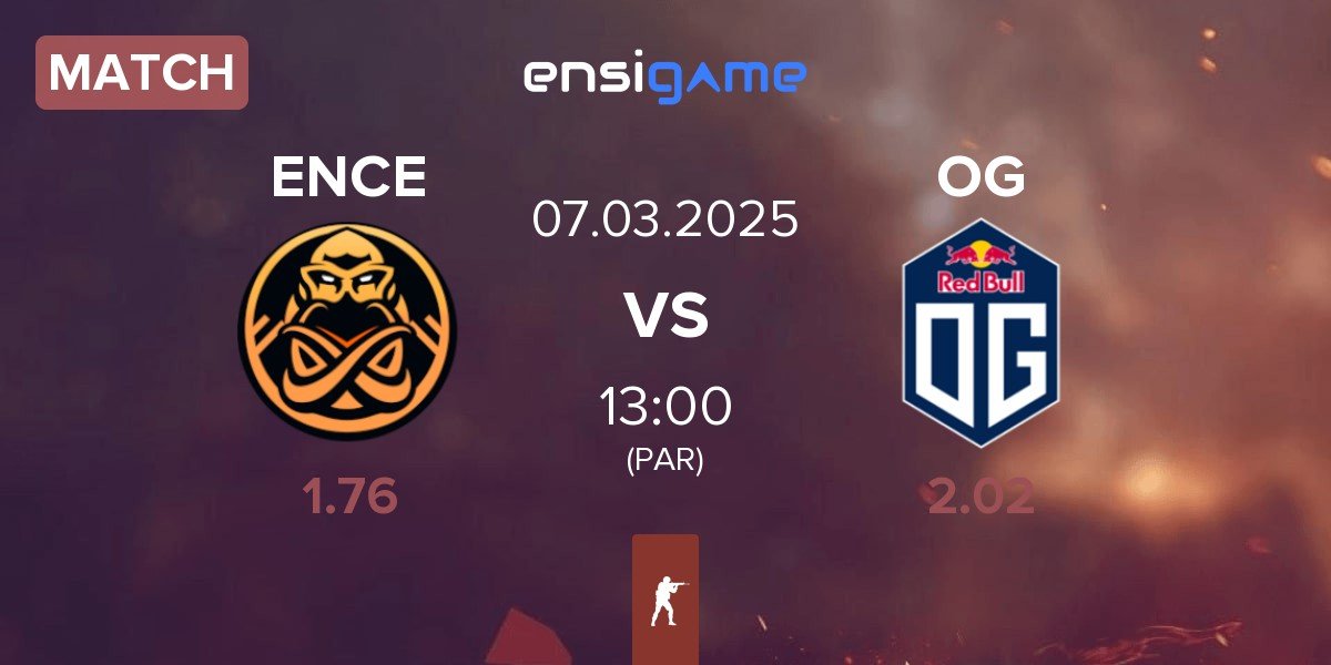 Match ENCE vs OG Gaming OG | 07.03