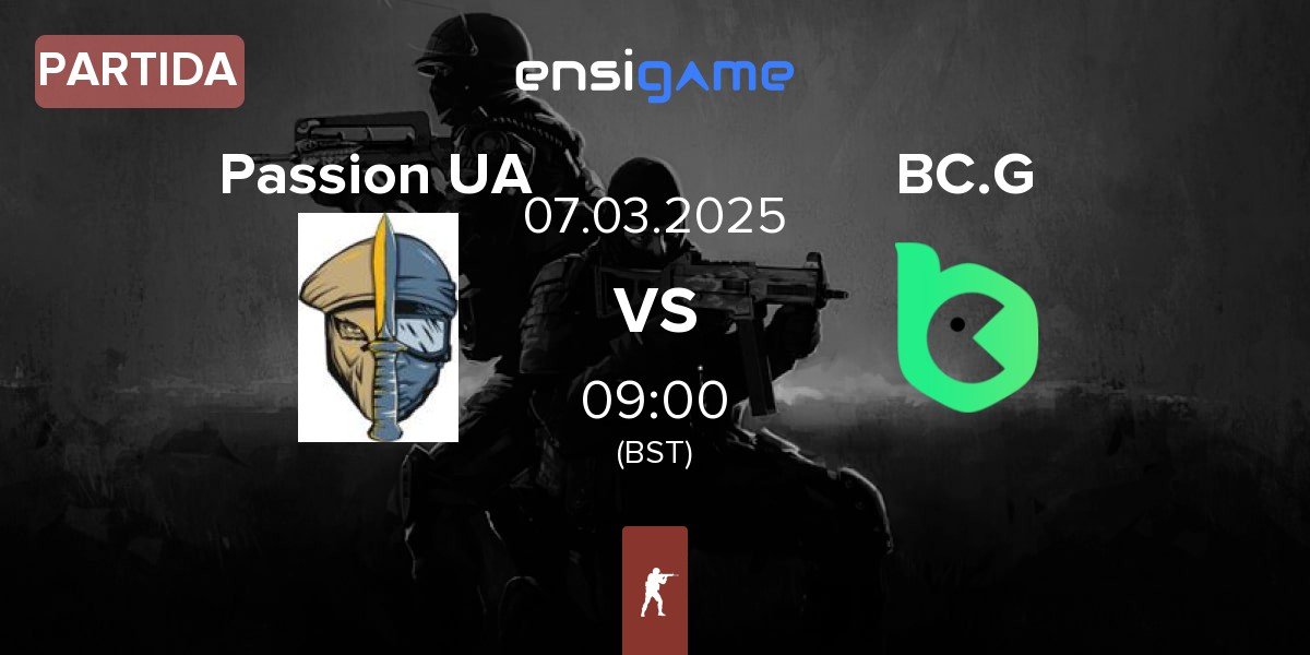 Partida Passion UA vs BC.Game Esports BC.G | 07.03