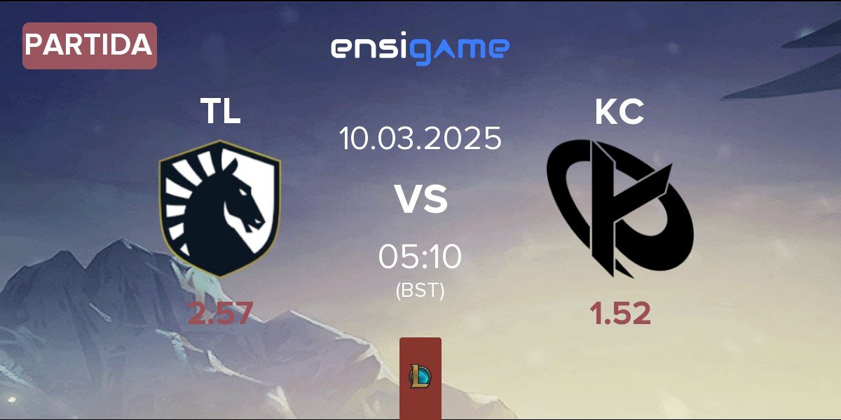 Partida Team Liquid TL vs Karmine Corp KC | 10.03