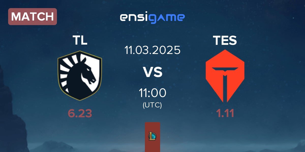 Match Team Liquid TL vs TOP Esports TES | 11.03