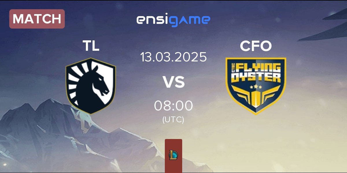 Match Team Liquid TL vs CTBC Flying Oyster CFO | 13.03