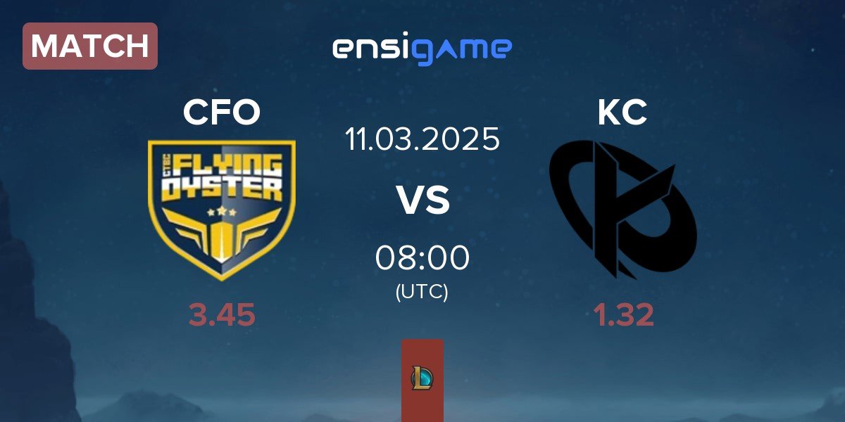 Match CTBC Flying Oyster CFO vs Karmine Corp KC | 11.03