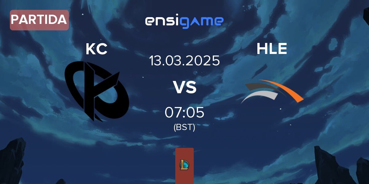 Partida Karmine Corp KC vs Hanwha Life Esports HLE | 13.03