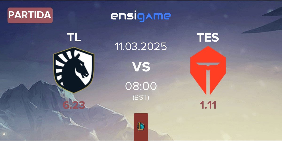 Partida Team Liquid TL vs TOP Esports TES | 11.03