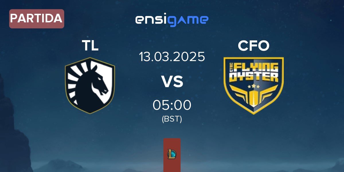 Partida Team Liquid TL vs CTBC Flying Oyster CFO | 13.03