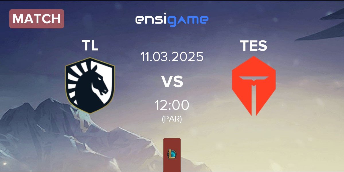 Match Team Liquid TL vs TOP Esports TES | 11.03