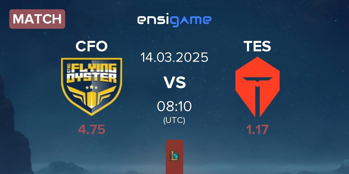 Match CTBC Flying Oyster CFO vs TOP Esports TES | 14.03