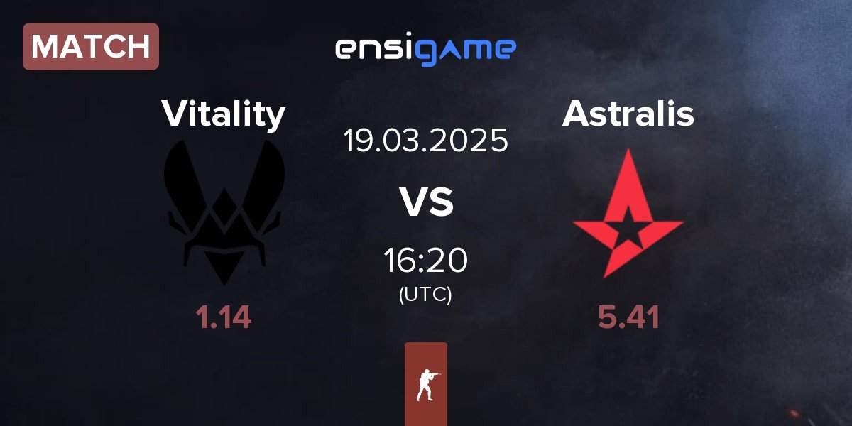 Match Team Vitality Vitality vs Astralis | 19.03