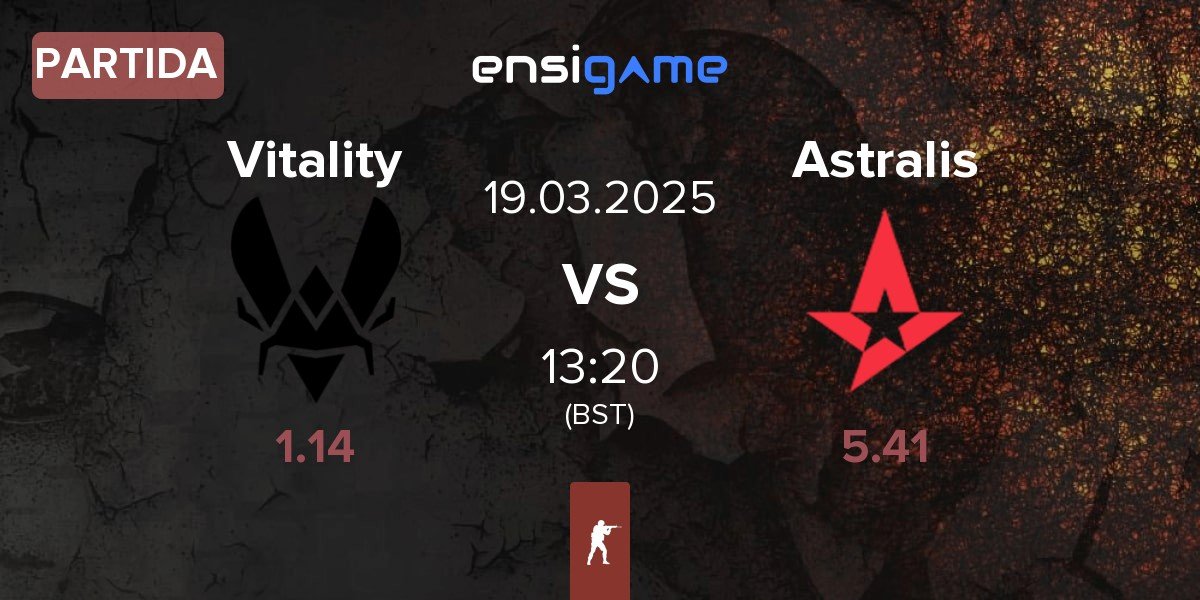 Partida Team Vitality Vitality vs Astralis | 19.03