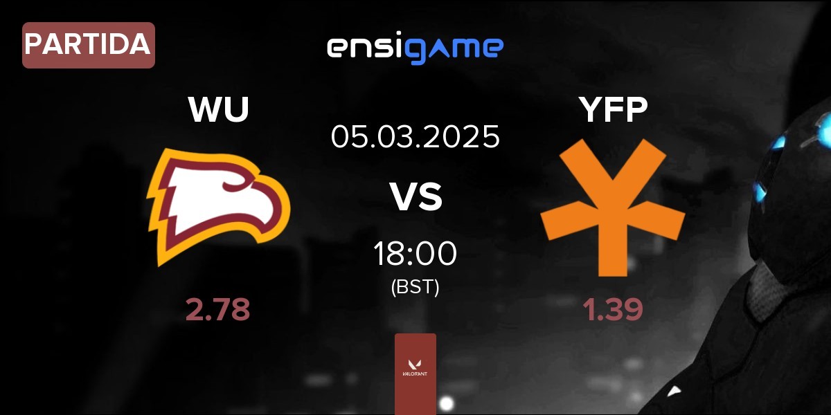 Partida Winthrop University WU vs YFP Gaming YFP | 05.03