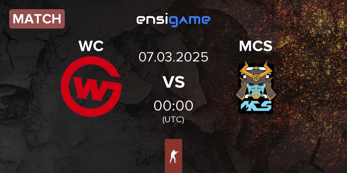 Match Wildcard Gaming WC vs MCS Gaming MCS | 06.03