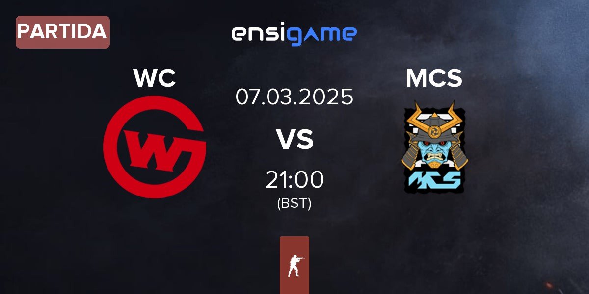 Partida Wildcard Gaming WC vs MCS Gaming MCS | 06.03