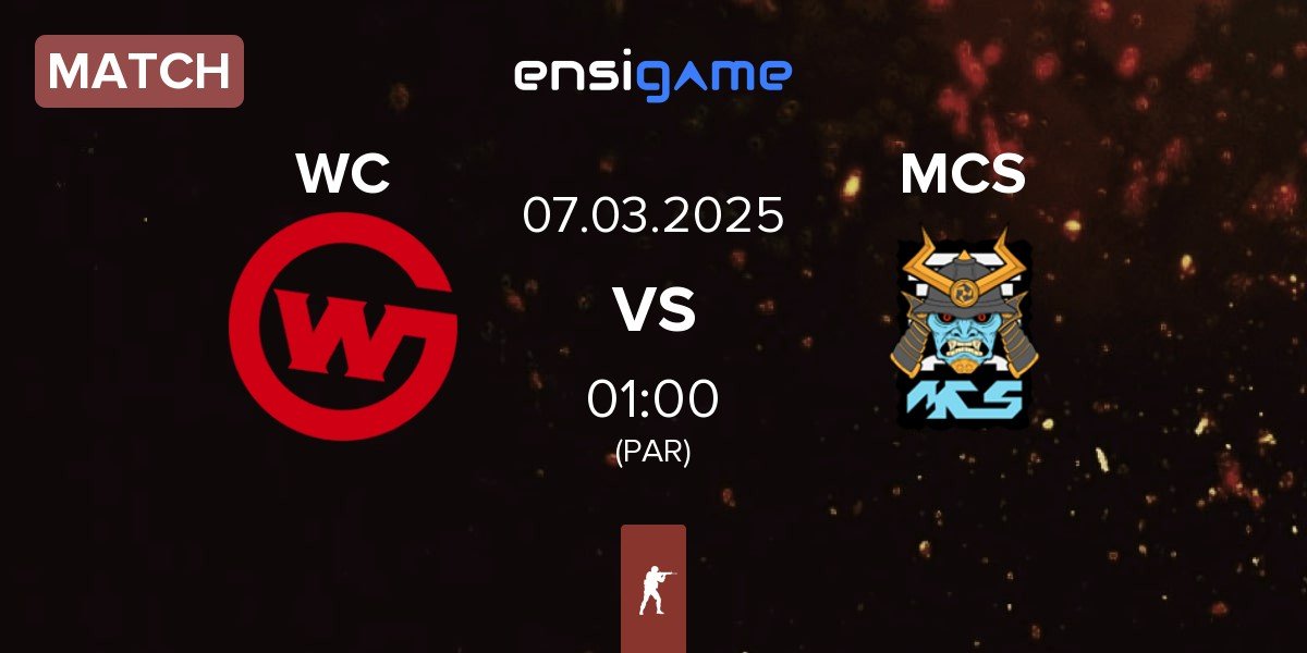 Match Wildcard Gaming WC vs MCS Gaming MCS | 06.03