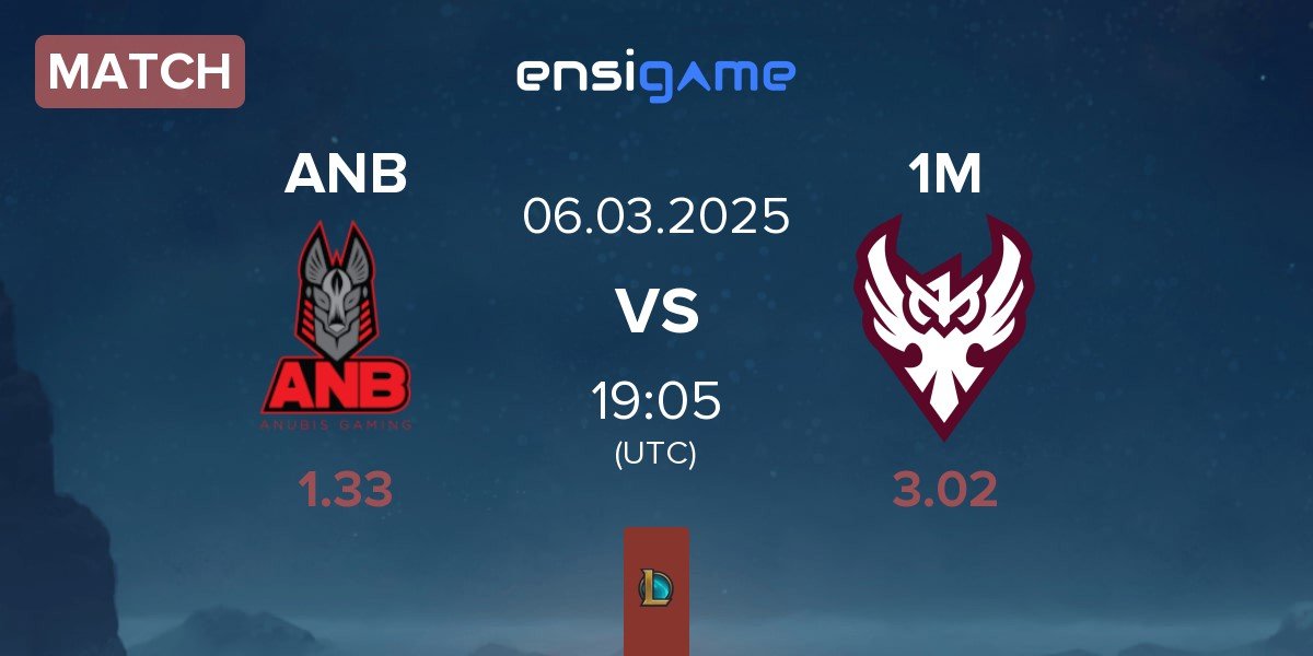 Match Anubis Gaming ANB vs One More Esports 1M | 06.03