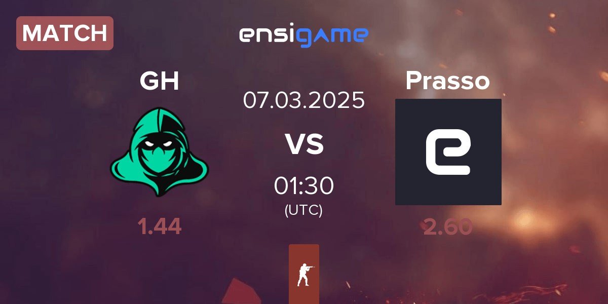 Match GameHunters GH vs Prasso | 07.03