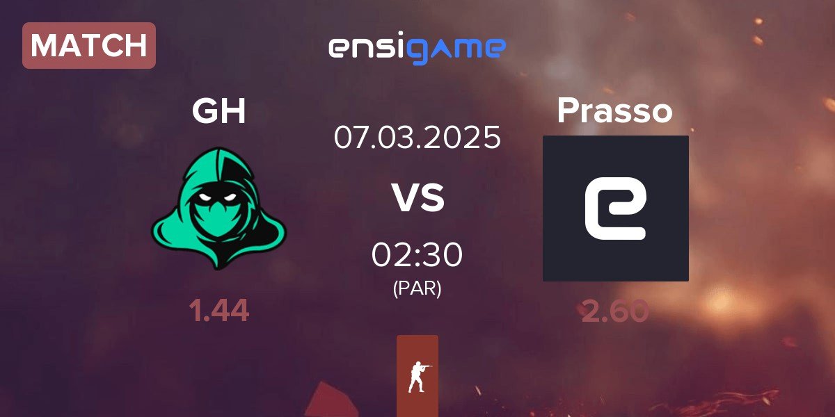 Match GameHunters GH vs Prasso | 07.03