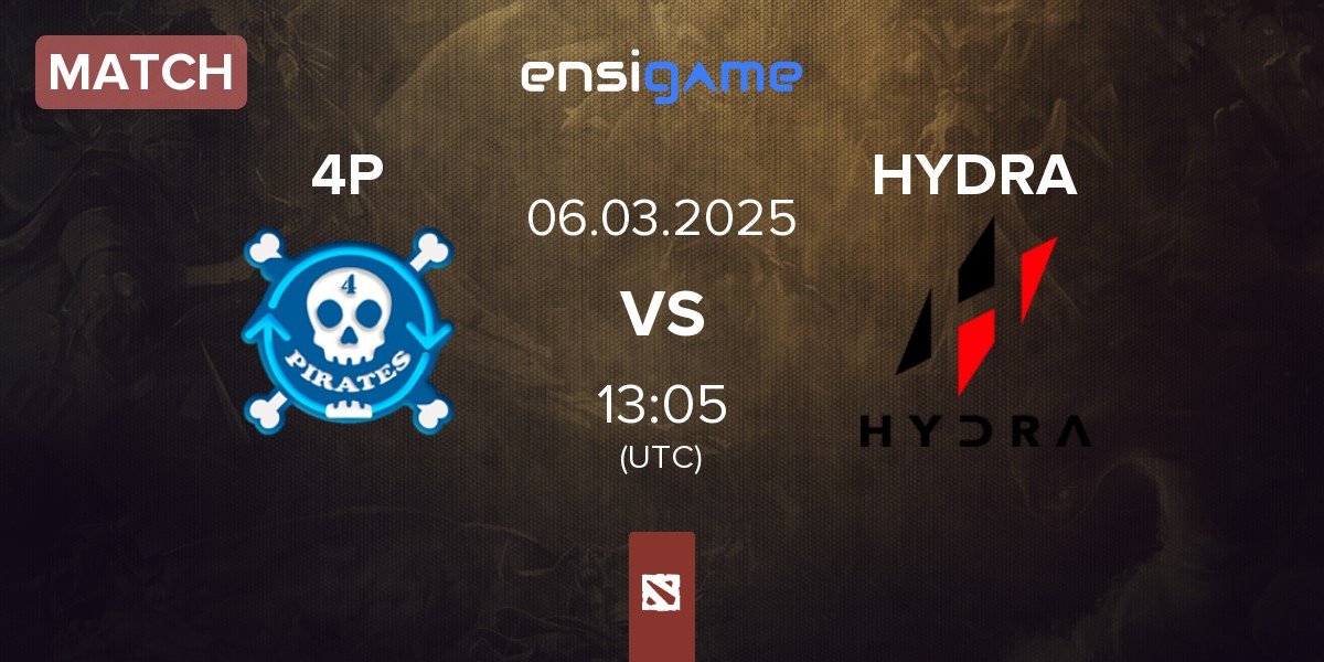 Match 4Pirates 4P vs HYDRA | 06.03