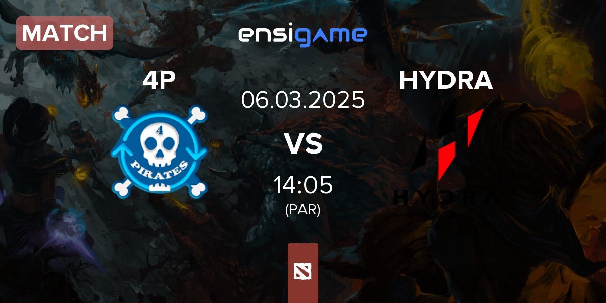 Match 4Pirates 4P vs HYDRA | 06.03