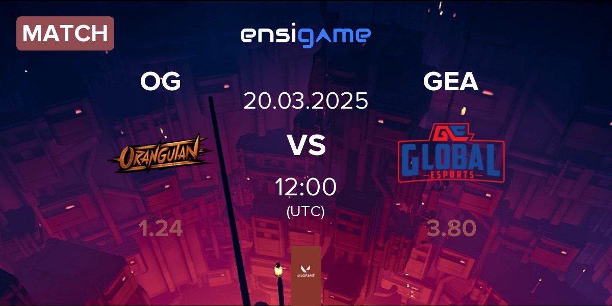 Match Orangutan OG vs Global Esports Academy GEA | 20.03