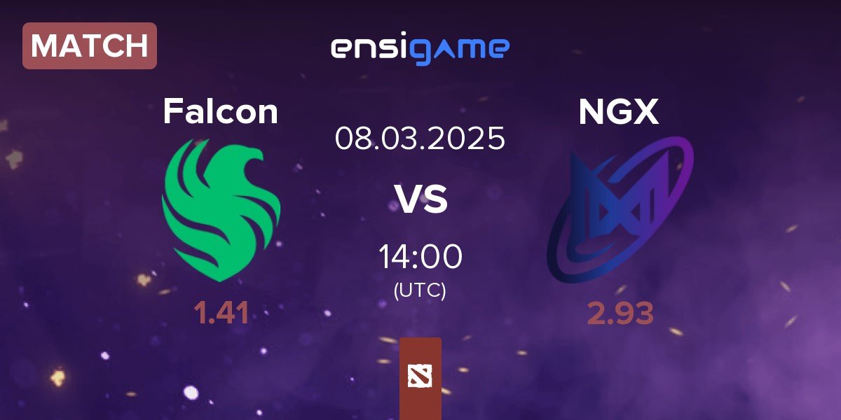 Match Team Falcons Falcon vs Nigma Galaxy NGX | 08.03