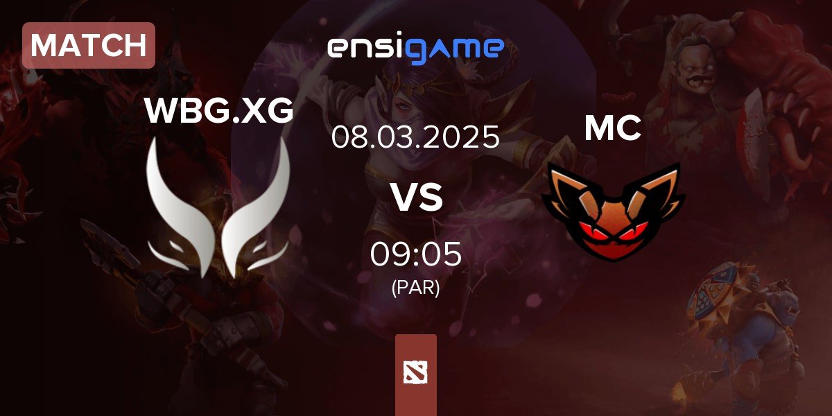 Match Xtreme Gaming WBG.XG vs Mosquito Clan MC | 08.03