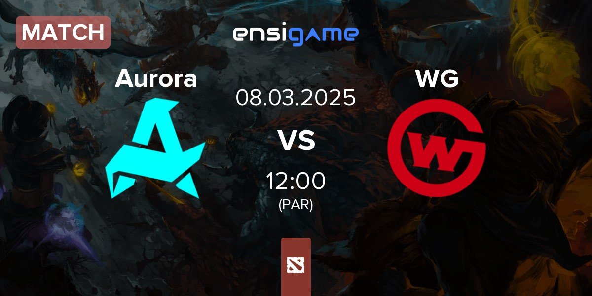 Match Aurora vs Wildcard Gaming WG | 08.03